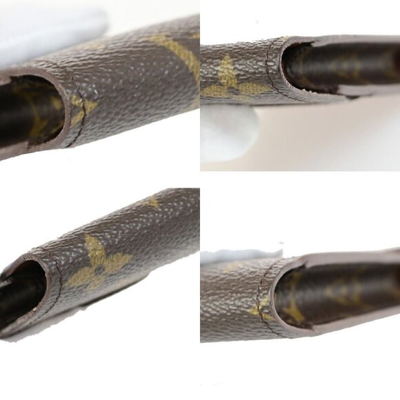 LOUIS VUITTON Etui Cigarette Case Monogram Leather Brown M63024 02KA402 - Picture 7 of 12